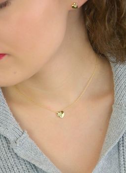 Subtelny naszyjnik damski Nomination Italy z kolekcji Petit Sparkle. Srebro 925 pozłacane 18K złotem, ozdobne serduszko z cyrkoniami. Regulowana długość 38–44 cm. Idealny prezent z certyfikatem autentyczności (4).JPG